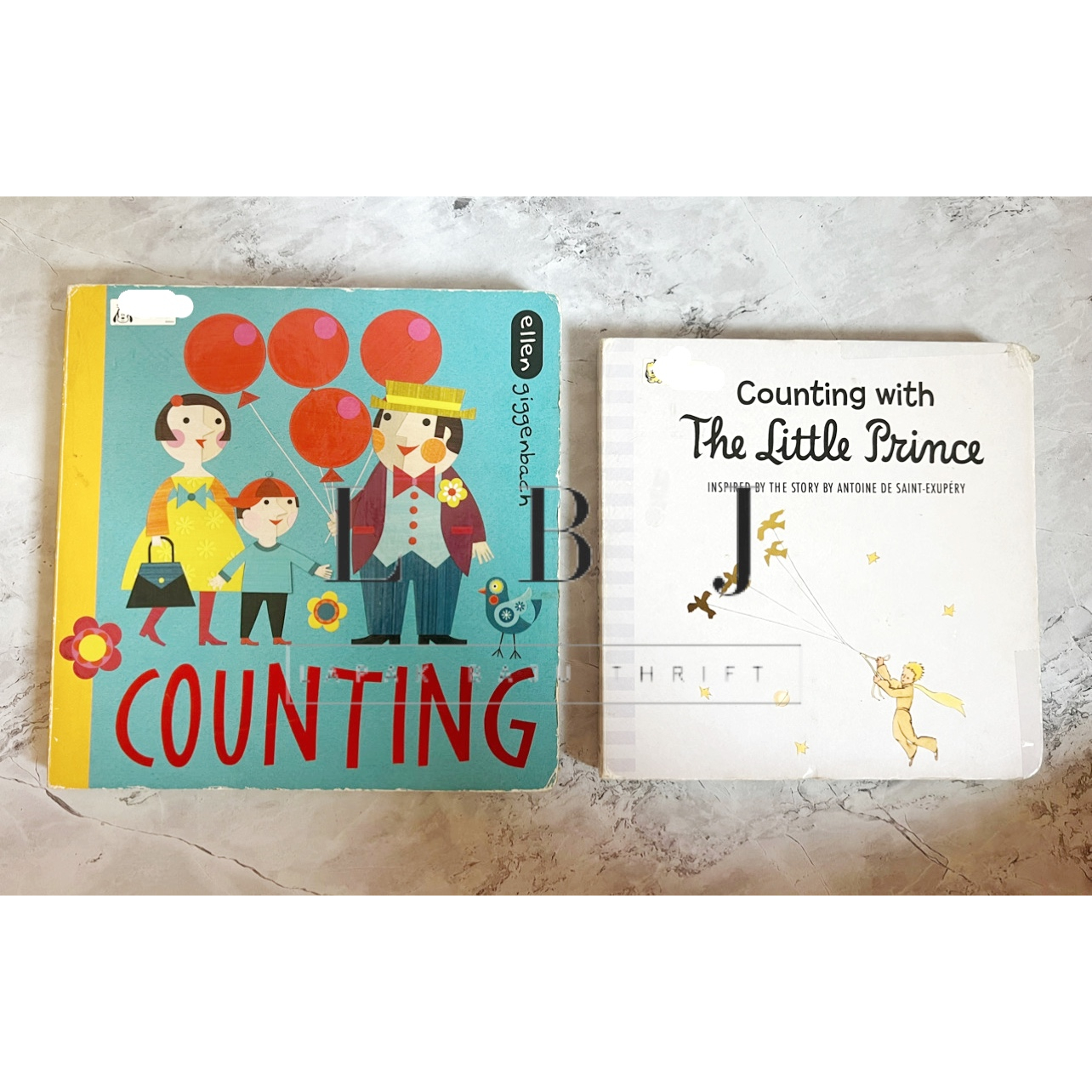 PRELOVED : BUKU BACA ANAK / BUKU ANAK / BUKU PAUD: BUNDLING SET: COUNTING - LBJ 078