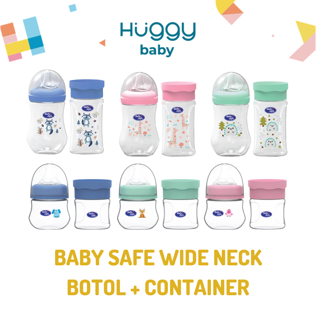 Baby Safe WNC2 Bottle Container 150ml Botol Susu dan Container