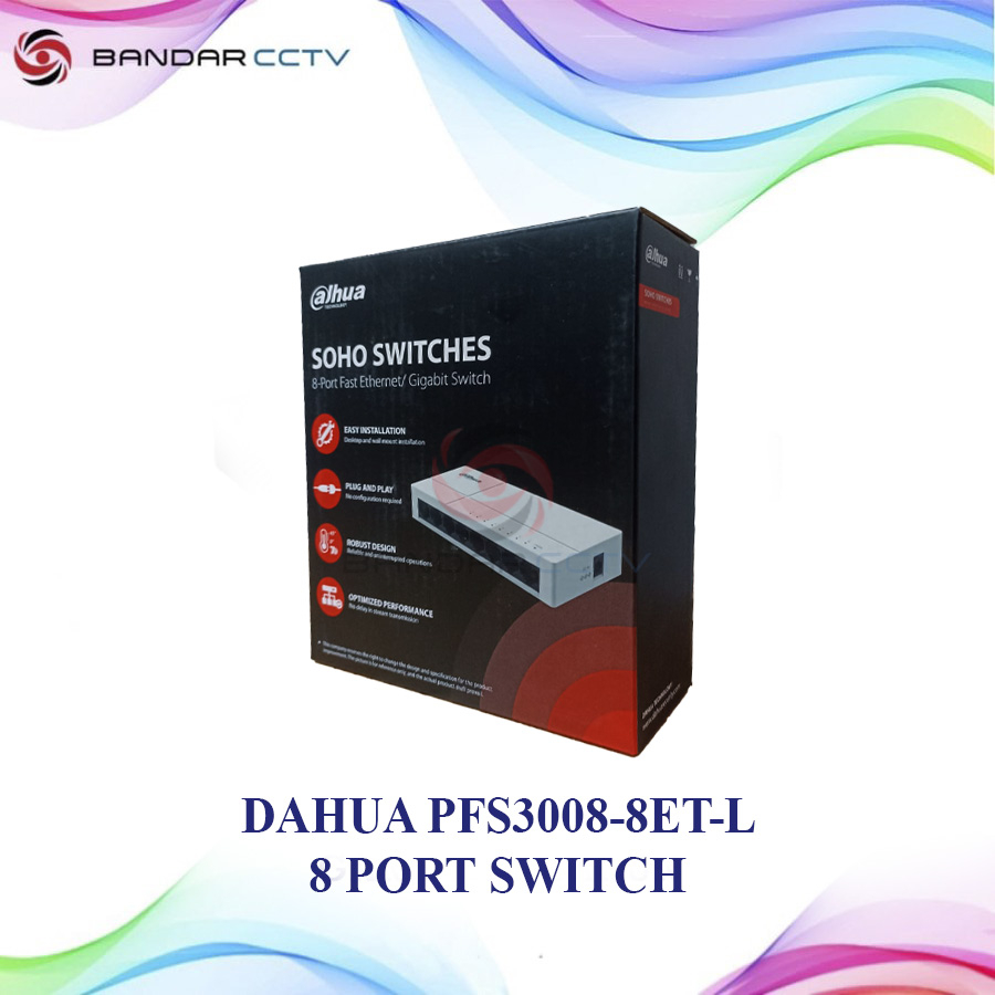 Dahua PFS3008-8ET-L 8 Port Switch