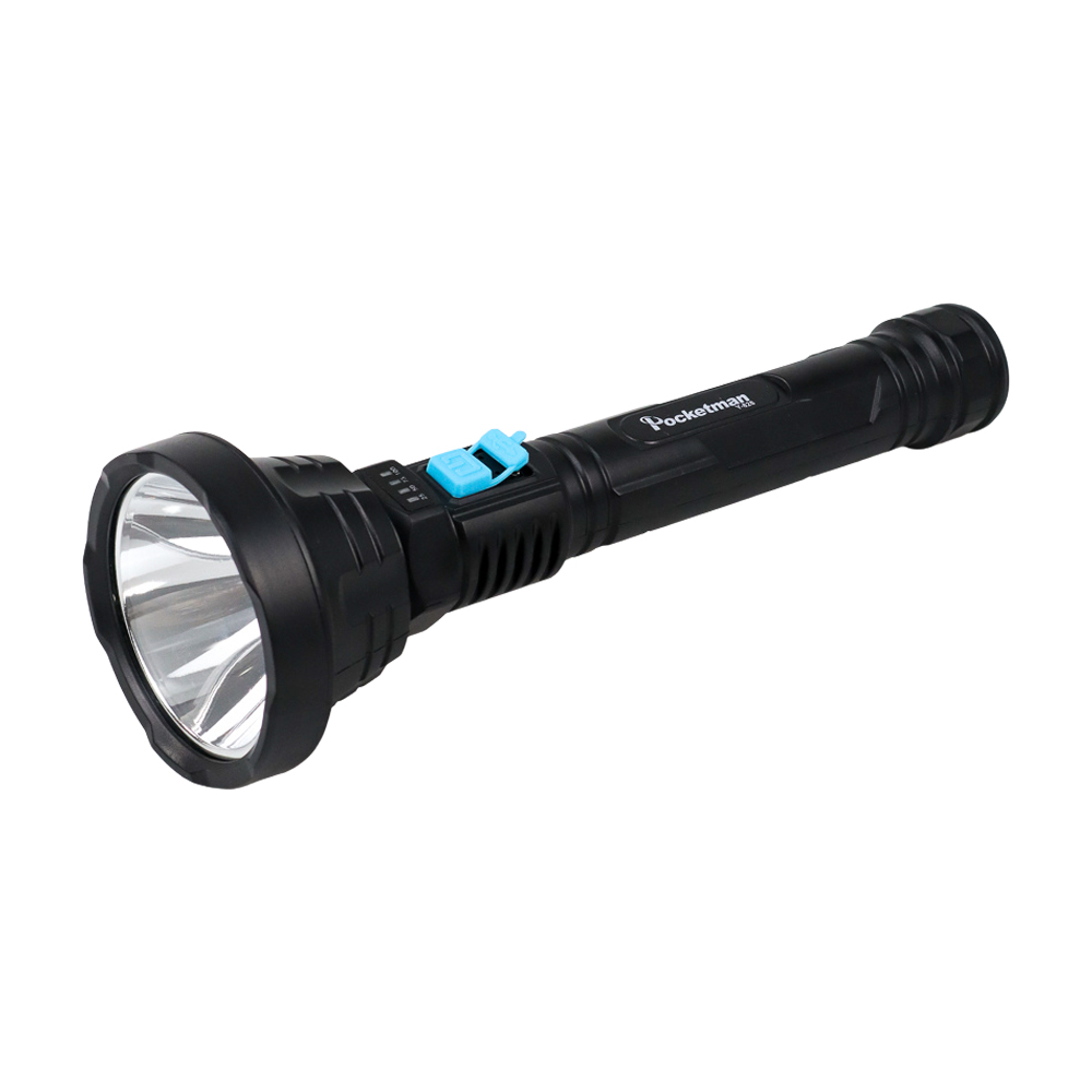 Senter LED Waterproof USB Cree XPE 500 Lumens - L-826 - Black