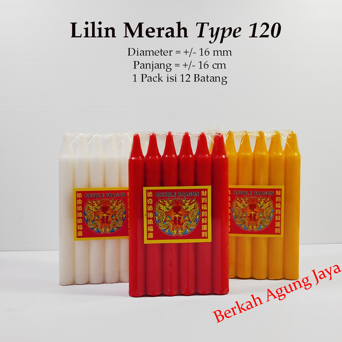 Lilin Merah Type 120