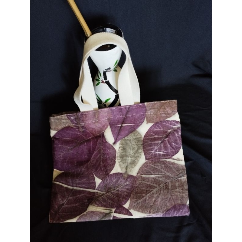 Tote bag ecoprint