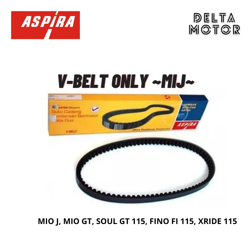 Vanbelt V Belt Set Roller Aspira Mio J Mio GT XRide Fino Fi Soul Gt