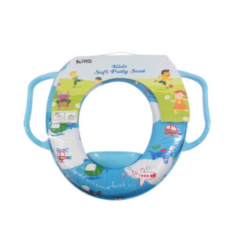 KRIS DUDUKAN ANAK TOILET POTTY SEAT TRAINING RING CLOSED/ACE HARDWARE POTY SEAT KRIS DENGAN PEGANGAN