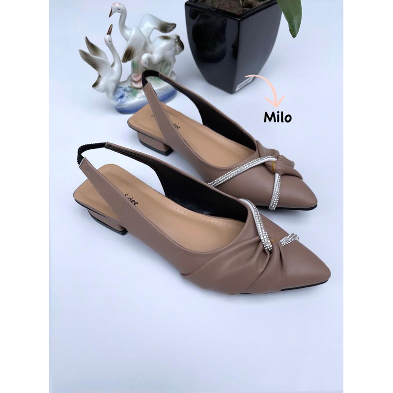 DECLARE&amp;DEE SANDAL HEELS WANITA DANELA SLING BACK
