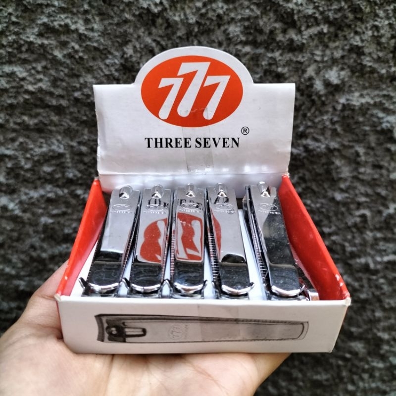 [PAK/ 12PCS] Gunting kuku besar 777 Three seven