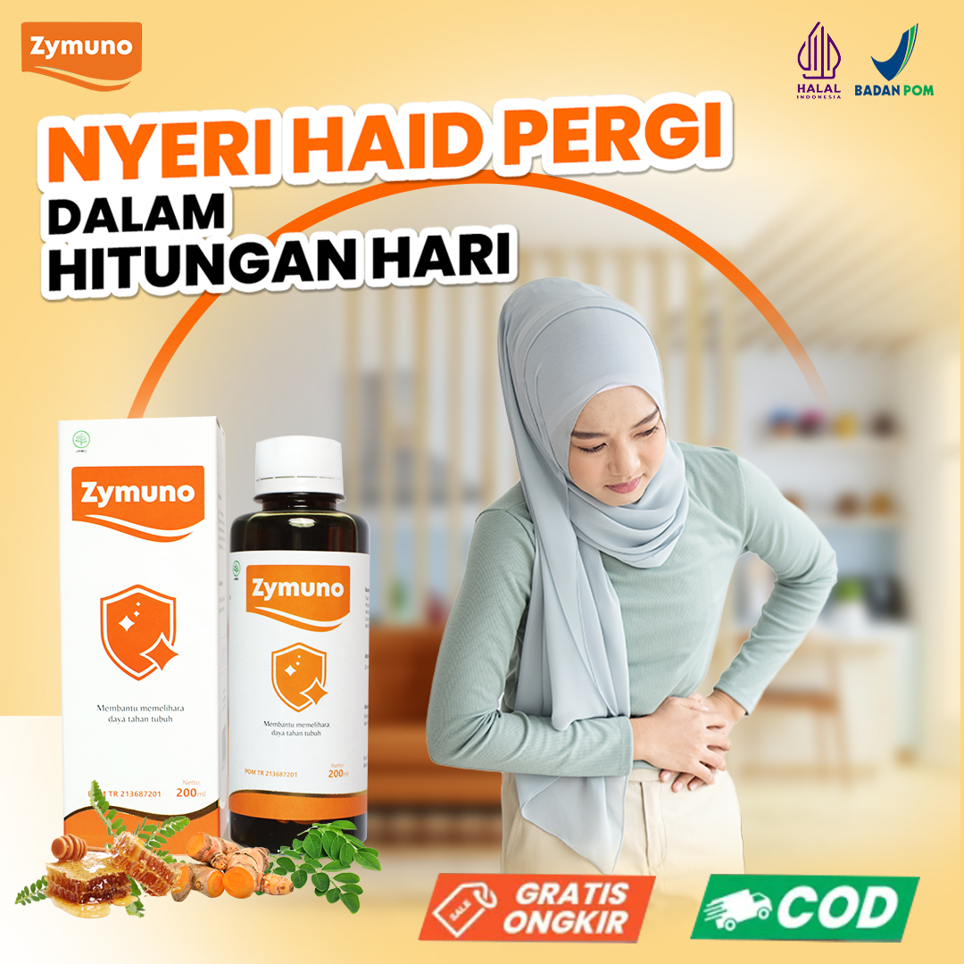 ZYMUNO - Herbal Alami Atasi Masalah Keputihan Haid Tidak Lancar Tingkatkan Daya Tahan Tubuh Bantu Proses Penyembuhan Kanker 200ml