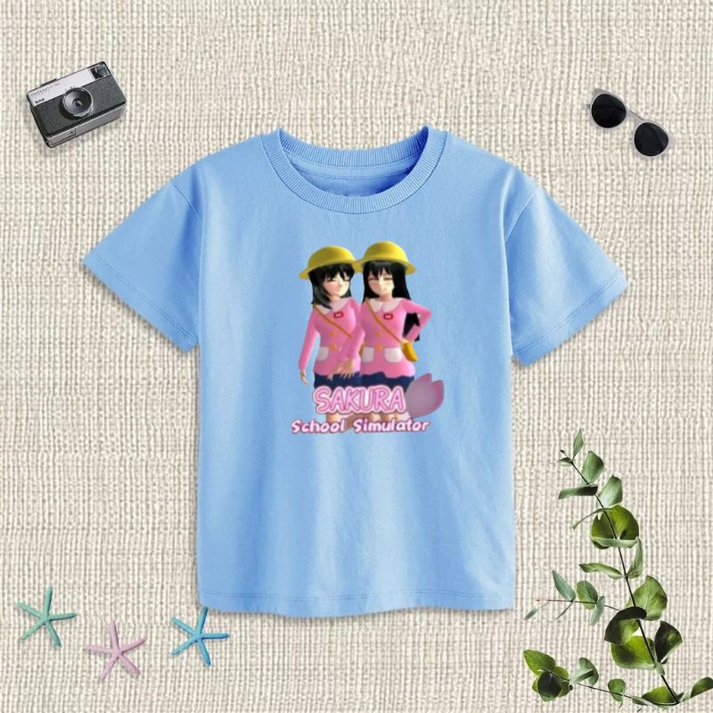 Kaos Anak SAKURA School Simulator ( Umur 2-13 Tahun ) Unisex