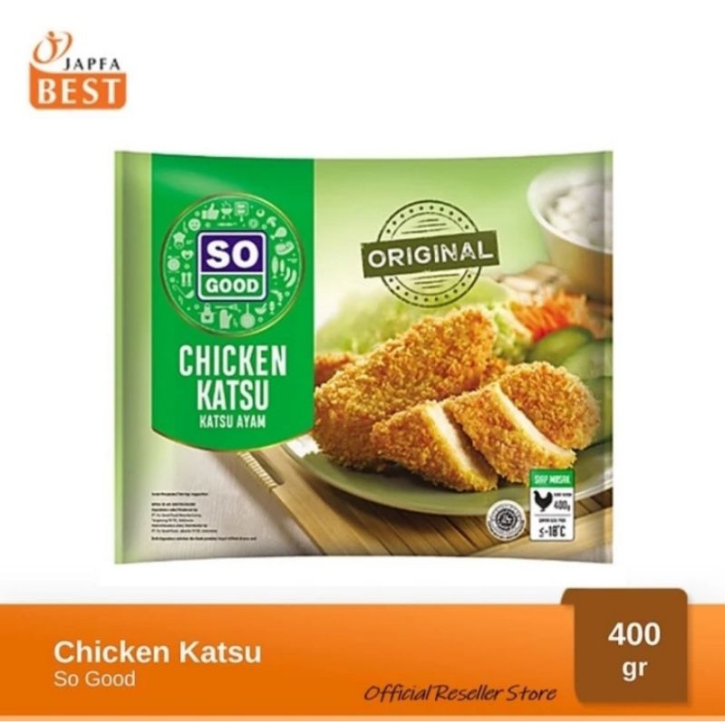 

SO GOOD Chicken Katsu 400Gr