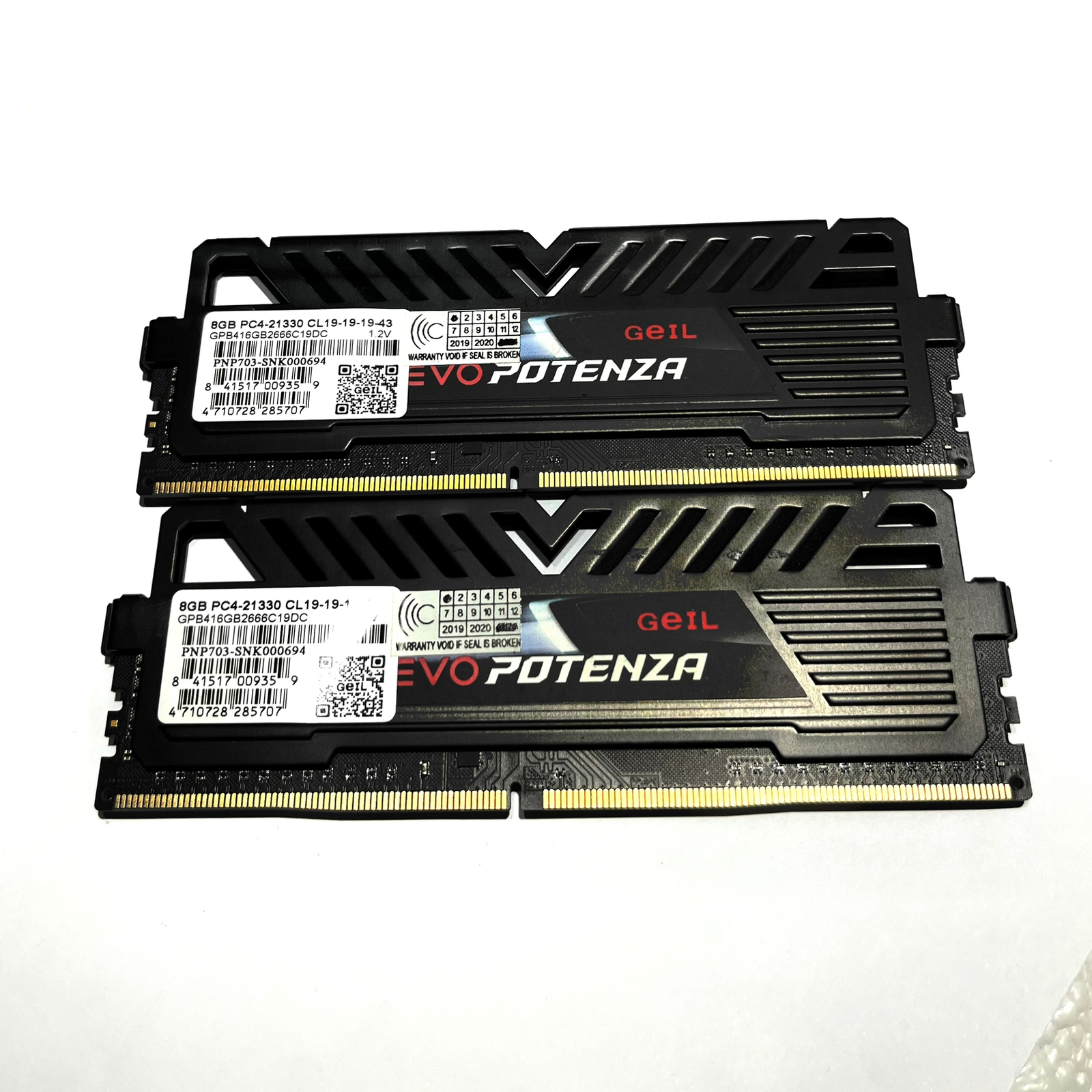 RAM GEIL DDR4 EVO POTENZA PC21330 2666MHz 8GB (1x8GB)