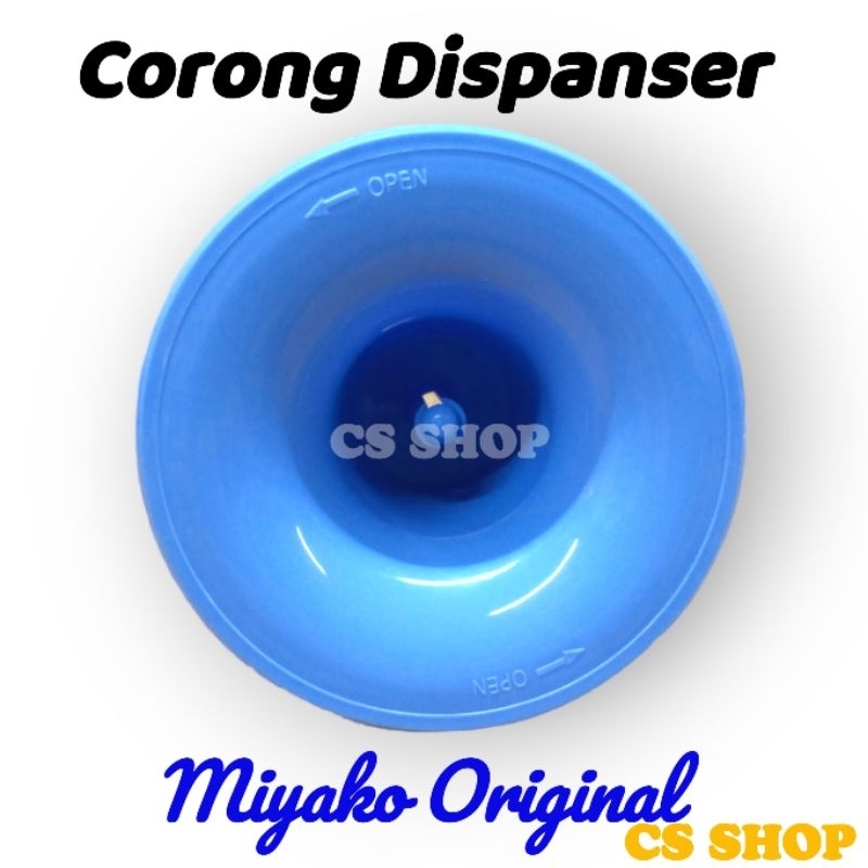 CORONG DISPANSER MIYAKO ORIGINAL/TUTUP DISPANSER MIYAKO/TATAKAN GALON DISPANSER