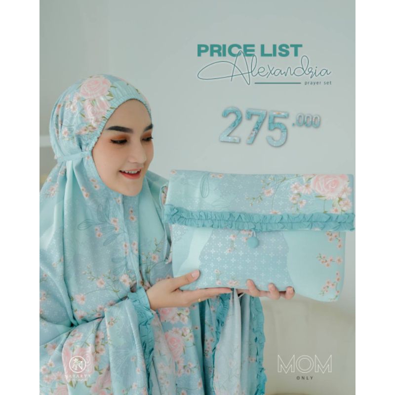 ALEXANDRIA PRAYER SET by NARARYA#MUKENA READY TERBARU