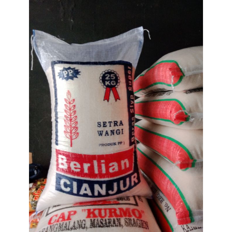 

BERAS CAP BERLIAN murah pulen dan enak.!!