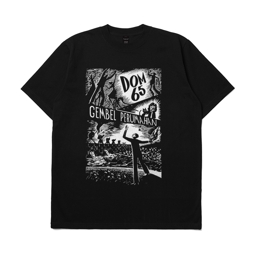 T-shirt Band Dom 65 Gembel Perumahan
