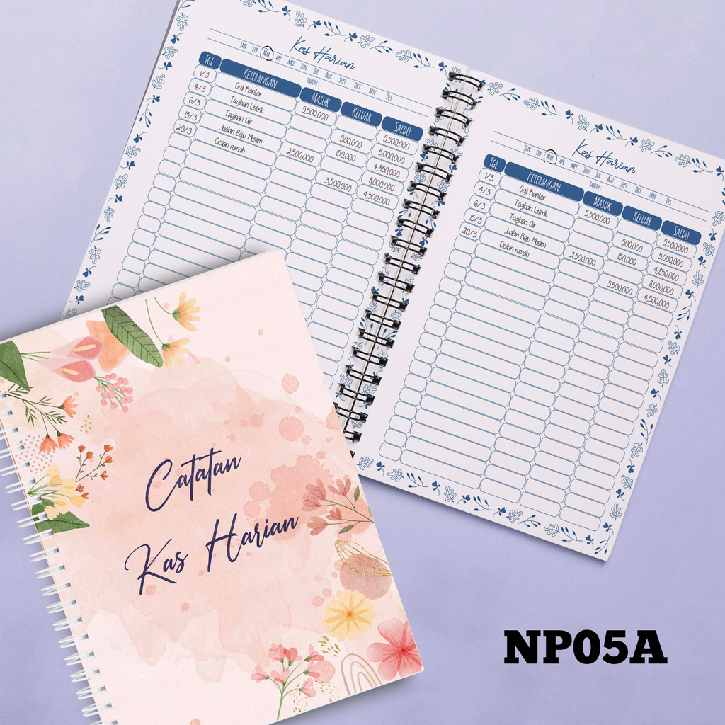 

Hanabi Buku Kas Harian BELI 2 Buku GRATIS 1 PEN GEL NP05