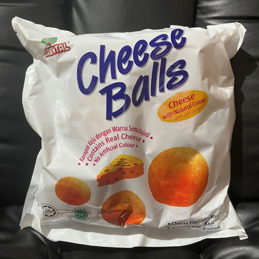 Oriental Cheese Balls Family Pack / Chiki Balls Keju Oriental Besar 8p