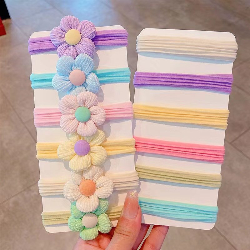 (ISI 6 PCS) Ikat Rambut Rosie / Kunciran Karet Anak Perempua Kualitas Import Gaya Korea Kuncir Wanita Balita kiosbalitaaprillia