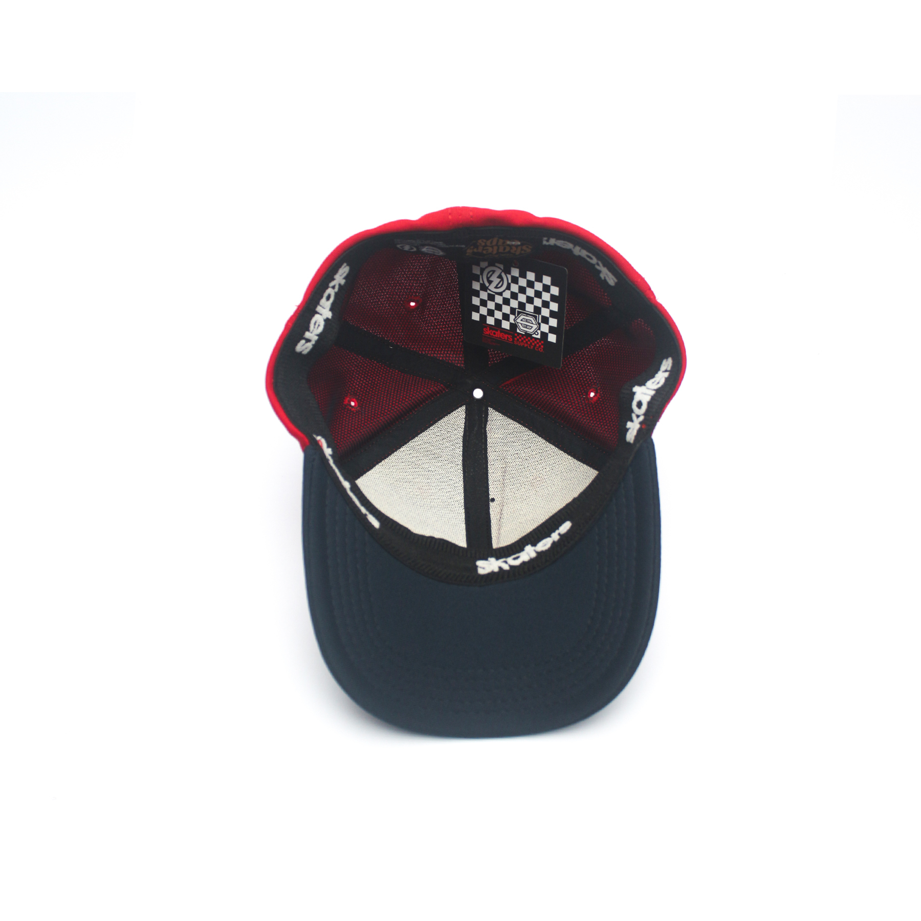 TOPI BUILT UP SKATERS WE029 MERAH NAVY