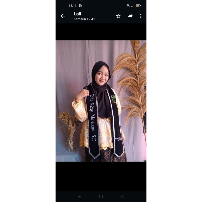 SLEMPANG wisuda LEHER