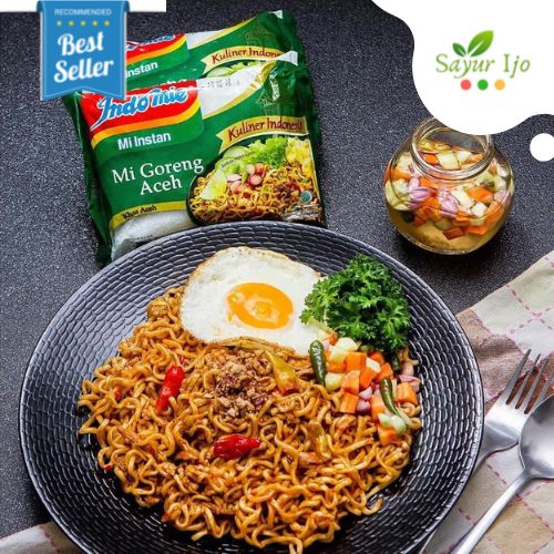 

Indomie Goreng Aceh 5 Bungkus x 90 Gram Mi Spesial Instant Noodle