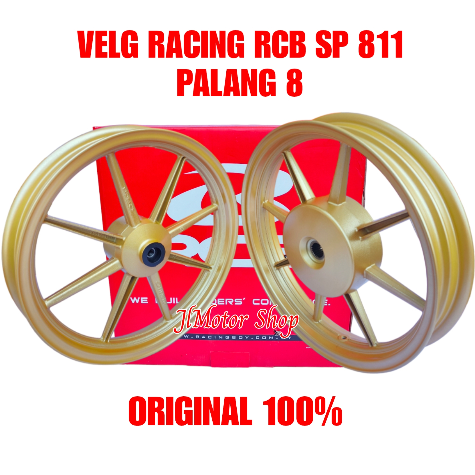 VELG RACING RCB VARIO 125 150 SP811 PALANG 8 - VELG RACING RCB SP811 VARIO 125 150 PCX Lama Palang Lurus