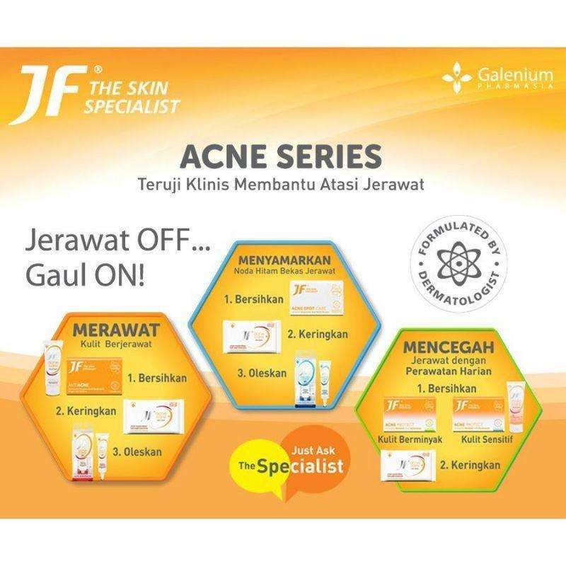 JF Wet Wipes Acne Cleansing | Tisu Basah Traveling Buat Jerawat isi 10sheets