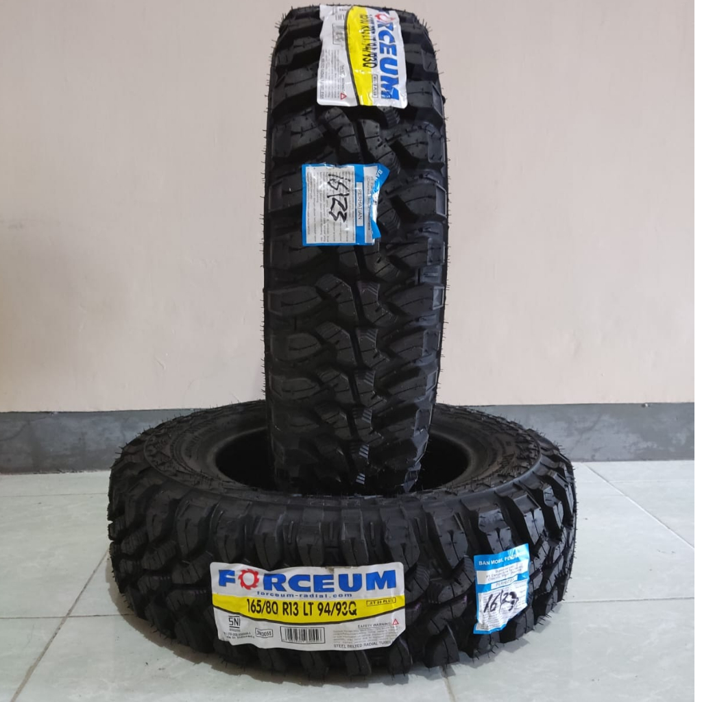 Ban Mobil Mt 165/80 R13 Forceum Mt-08 Batik Kasar Tubles