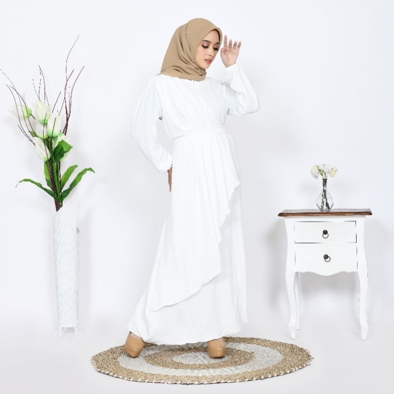 Long dress Gamis Wanita Savine Airflow casual