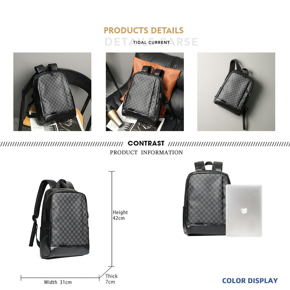 ORIGINAL PREMIUM 5189 TAS RANSEL MUAT LAPTOP BESAR BANYAK RUANG TAHAN PERCIKAN AIR