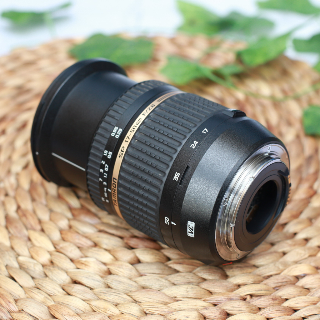 Lensa TAMRON 17-50mm VC F2.8 For CANON Kamera DSLR -Lensa Wide  Like New