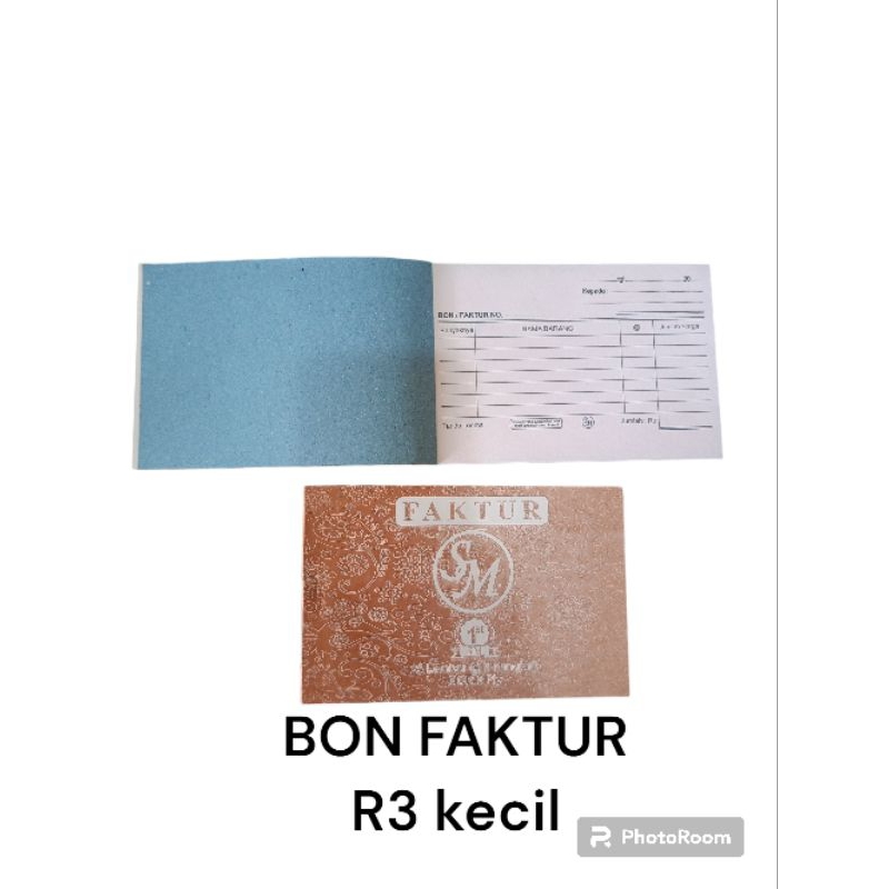 

Bon Faktur nota kontan rangkap 3 kecil per pak isi 12