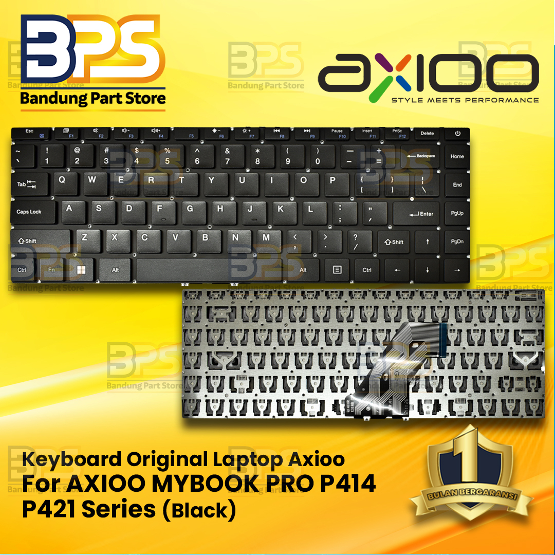 Keyboard Original Laptop AXIOO MYBOOK PRO P414 P421 (Black)