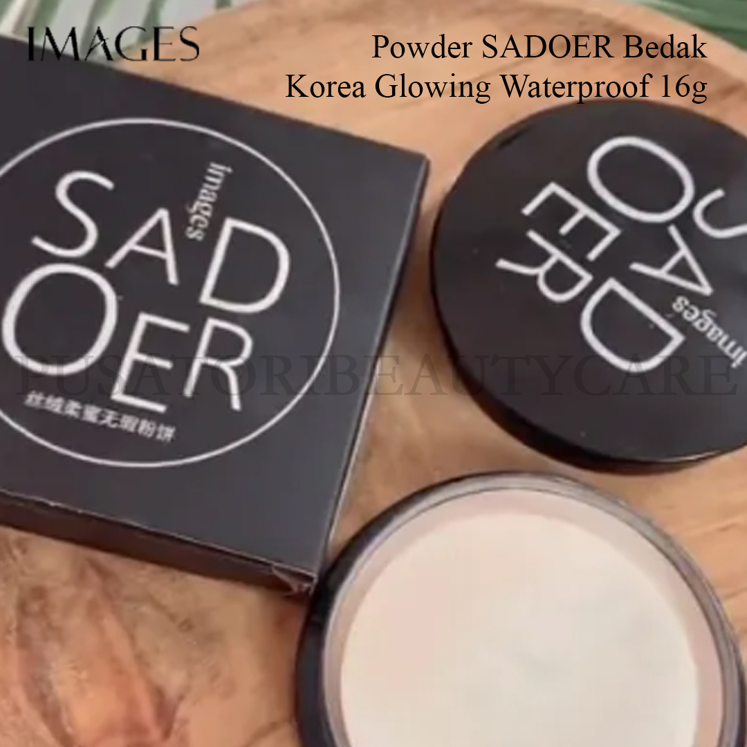 IMAGES Powder SADOER Bedak Korea Glowing Waterproof 16g