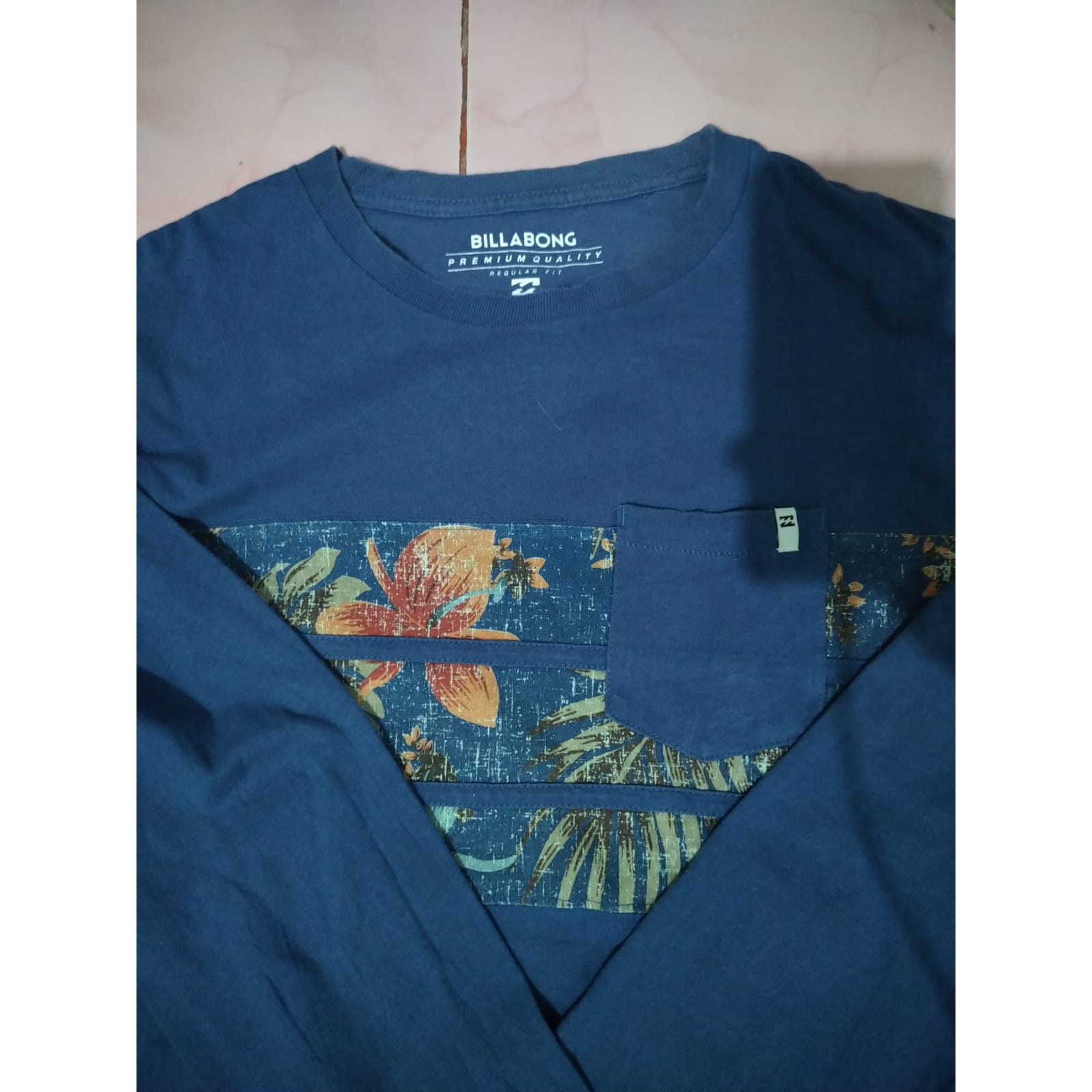 Kaos Longsleeve Billabong Second Original