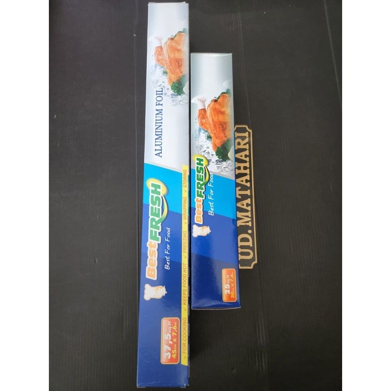 Foil roll / wrap plastik /Aluminium Foil Roll / Aluminium Pembungkus Makanan / foil roll