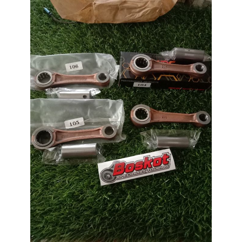 CONROD CONNECTING ROD STANG SEHER STANG PISTON DIABLO XIEMA CRF230 LEBIH PANJANG DARI TIGER STANG CU