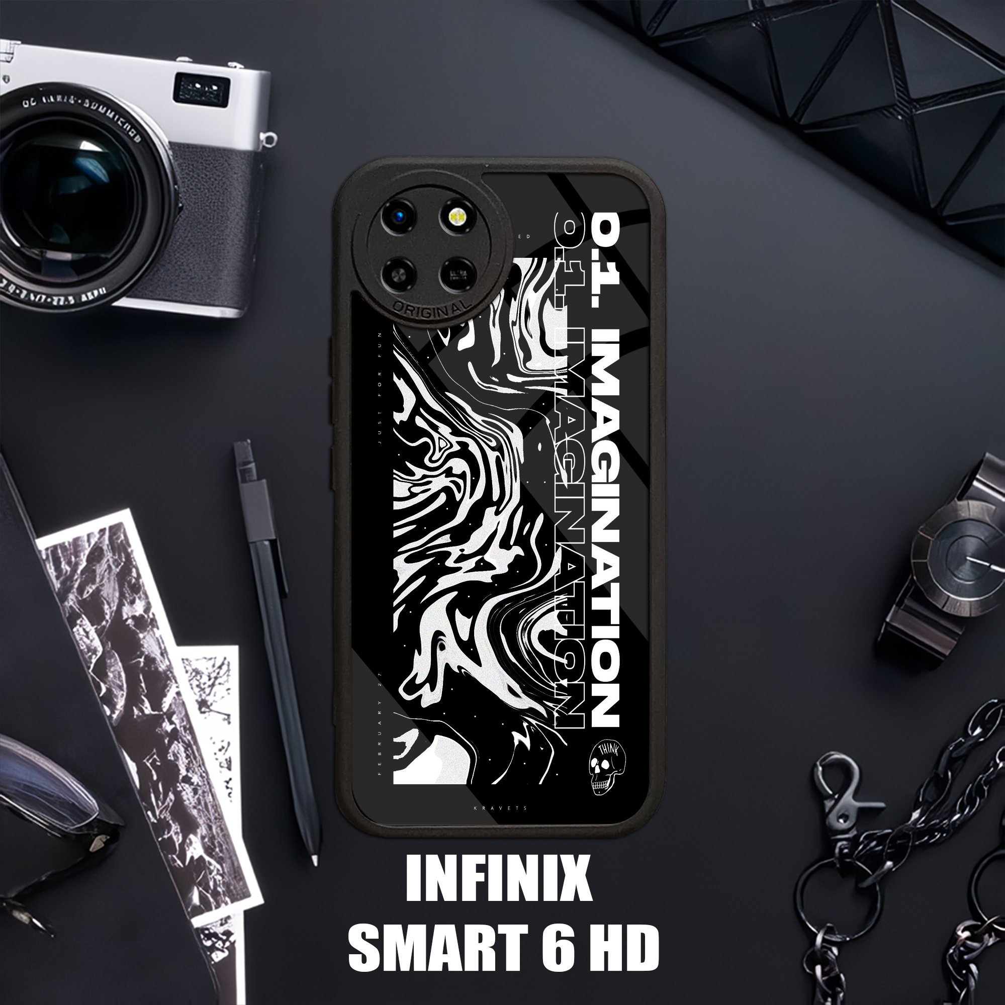 Case INFINIX Smart 6 HD 2023 [ART DAY] Softcase INFINIX Smart 6 HD GLOSSY 2D TERBARU - Casing INFINI