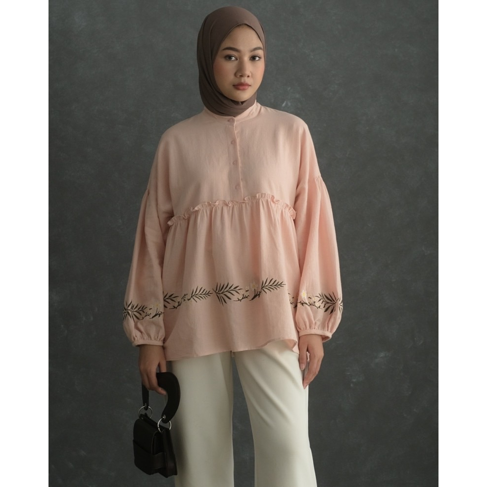 Myrubyicious NIRANA LONGSLEEVE KODE NN1963  | LONGSLEEVE | LONGSLEEVE WANITA | LONGSLEEVE MOTIF | LONGSLEEVE  BUNGA