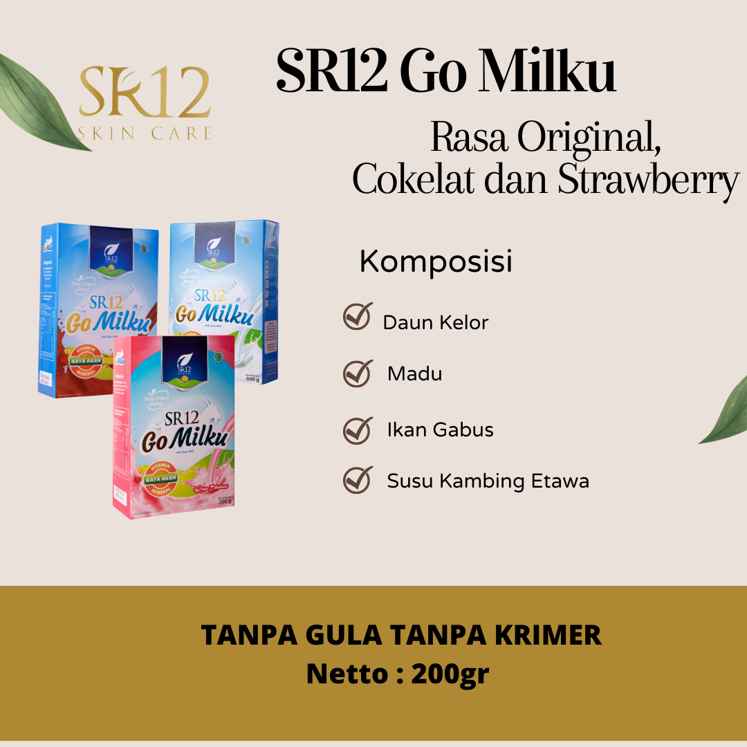 

Go milku sus kambing sr12 200 Gram
