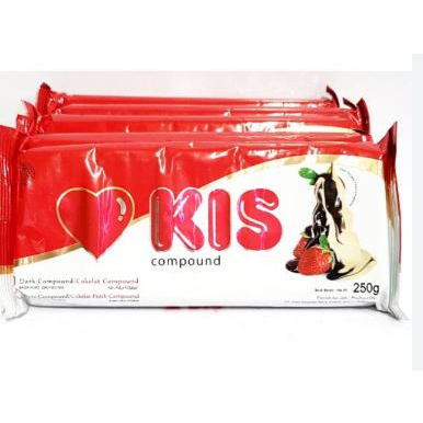 

KISS COKLAT COMPOUND 250GR