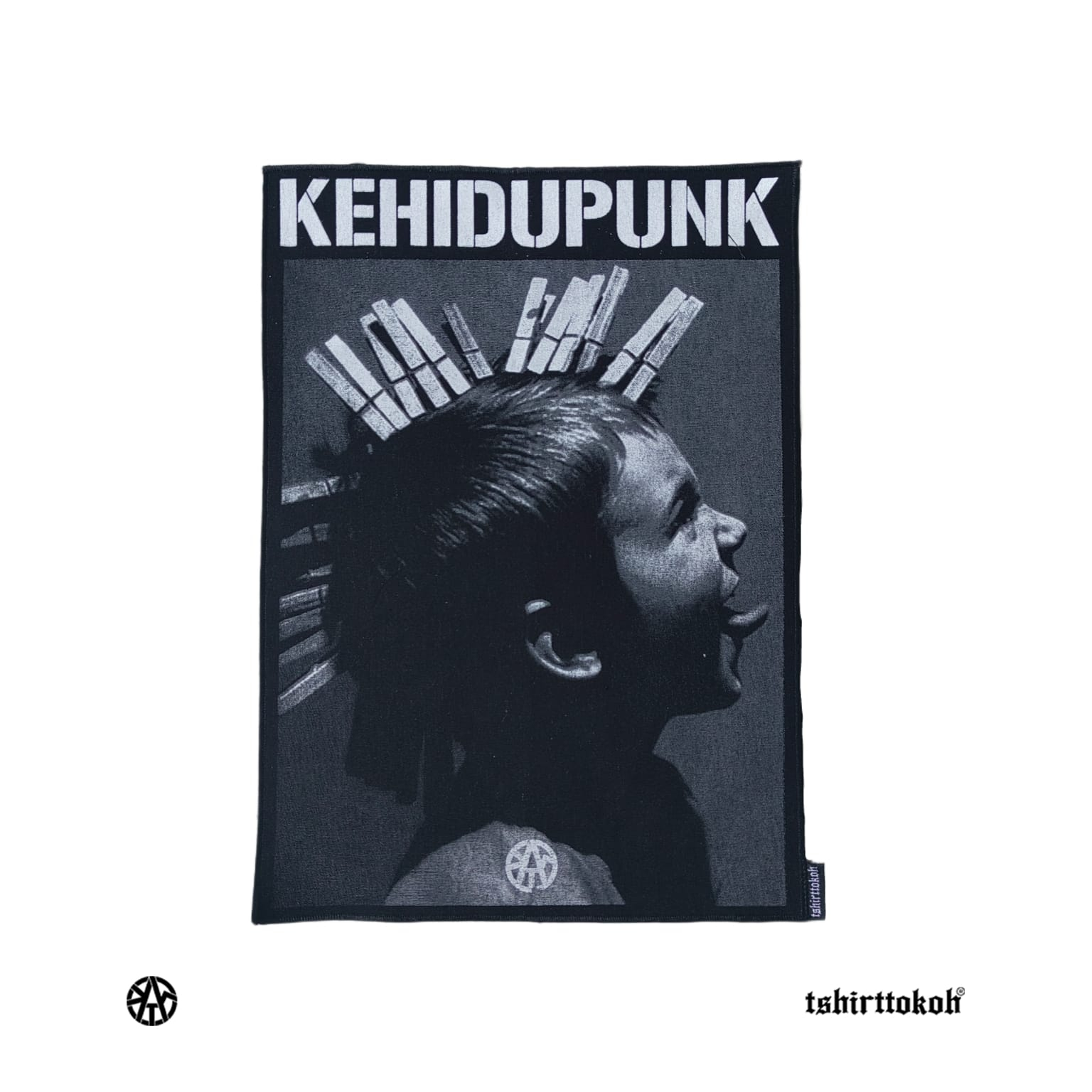 Tshirttokoh - Backpatch Kehidupunk