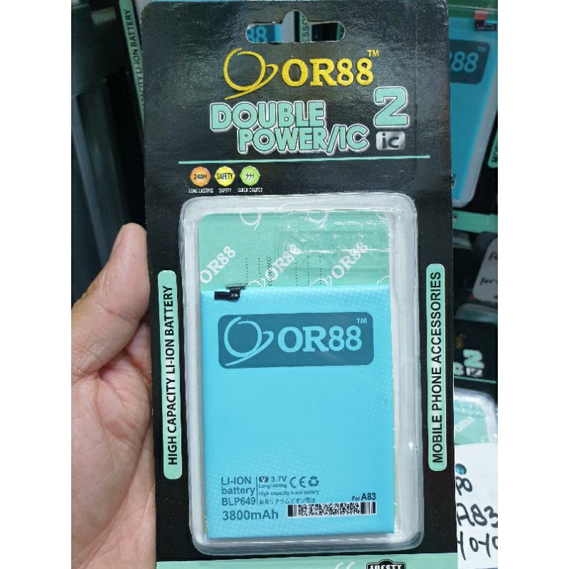 Baterai ORIENS Double Power 2 IC OPPO A83/BLP649