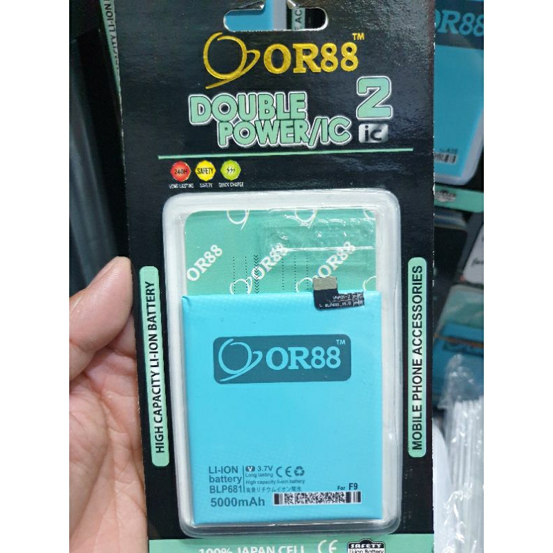 Baterai ORIENS Double Power 2 IC OPPO F9/REALME 2 PRO/BLP681