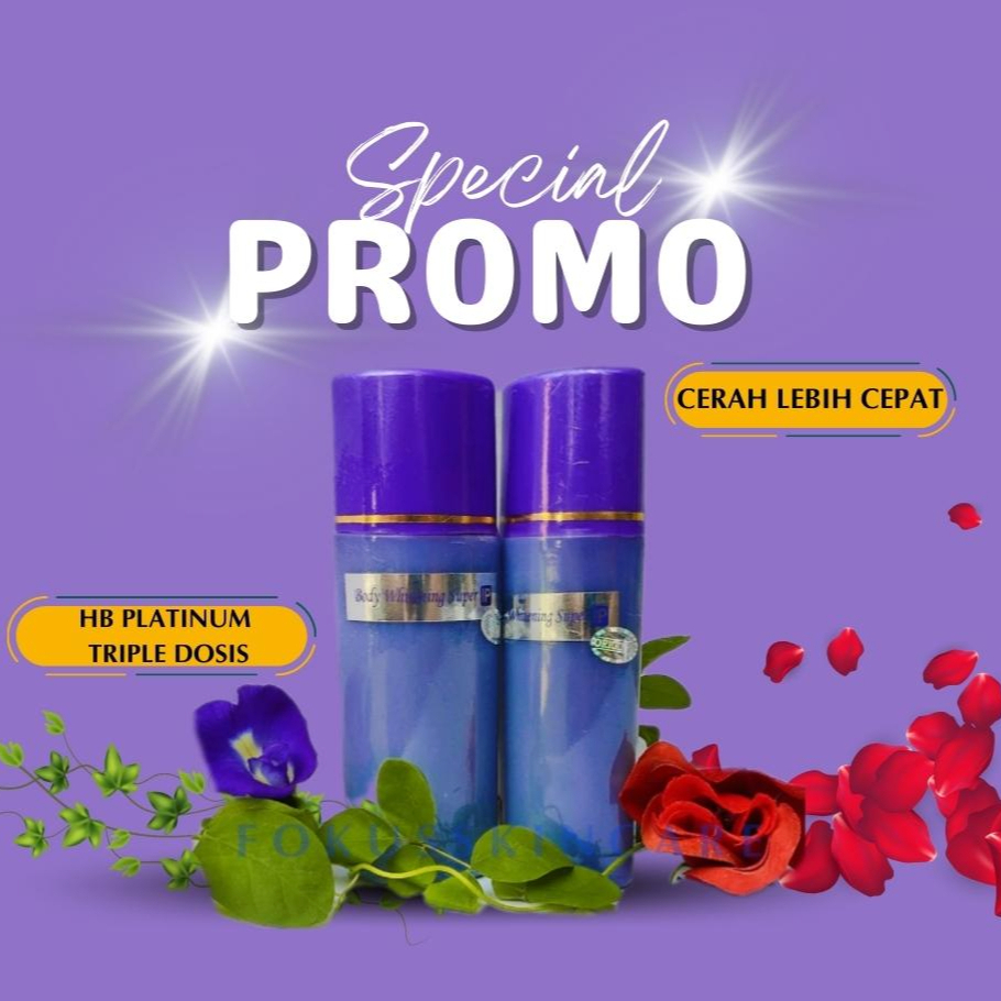 HandBody Pemutih Badan / HB Dosting Anggur / HB Platinum / Lotion Malam Anggur