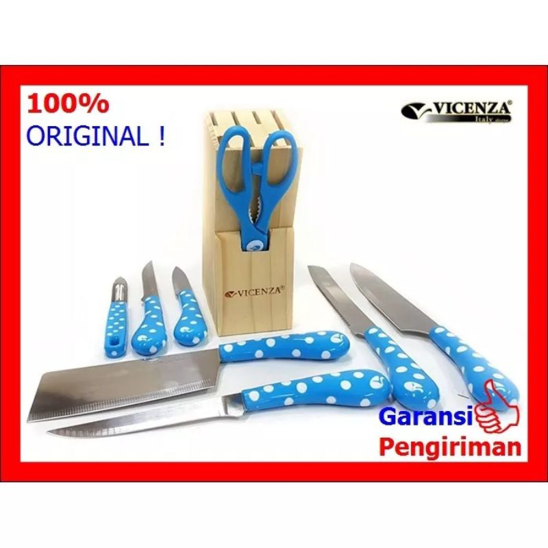 Pisau Set Polkadot Vicenza (ORIGINAL)