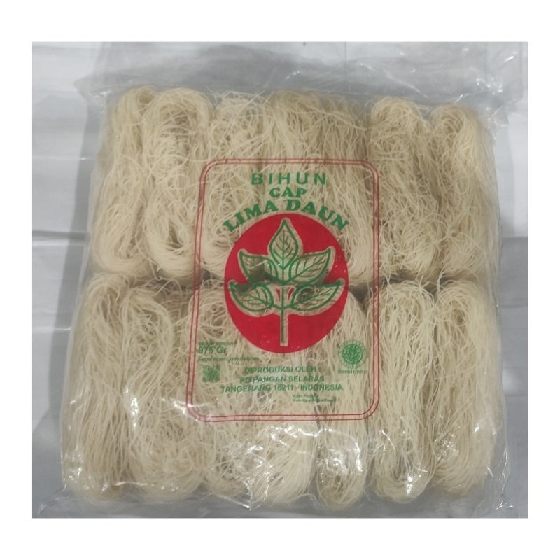 

Bihun Cap Lima Daun 975 gram