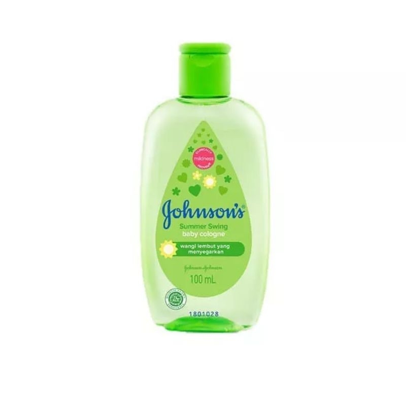 Johnson's Baby Cologne Summer Swing 100ml Minyak Wangi Bayi