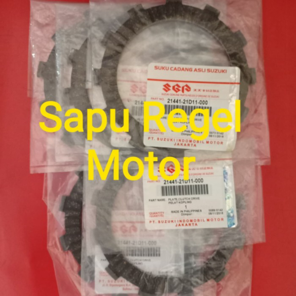 {Sparepart} kampas kopling satria 2 tak satria 2T 6 speed original suzuki Limited