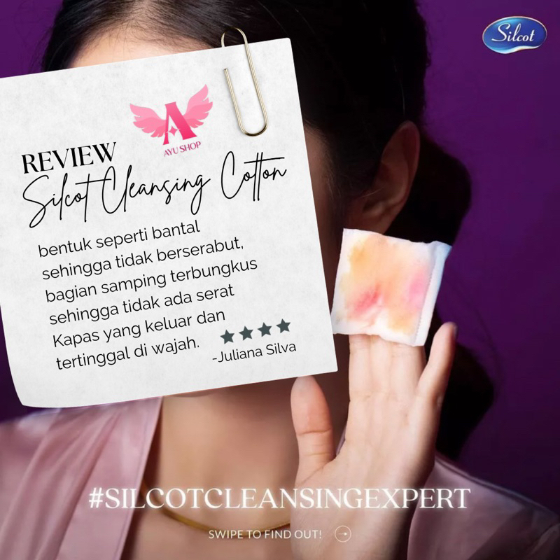 Silcot Maximizer Cotton 40pcs | Silcott Cleansing Cotton 82