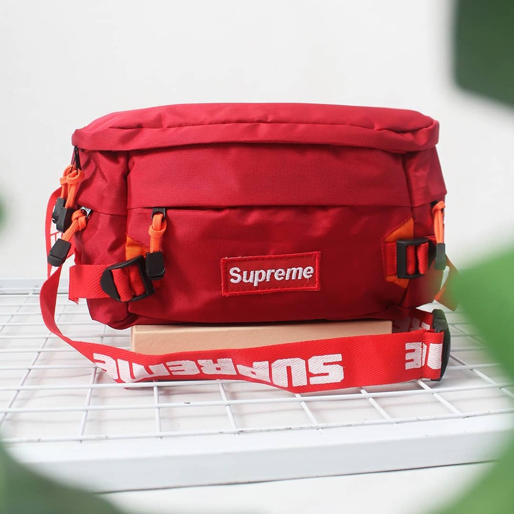 WAISTBAG PRIA MURAH TAS PINGGANG COWOK SUPREME SLINGBAG SELEMPANG LAKI LAKI TERBARU TRENDY